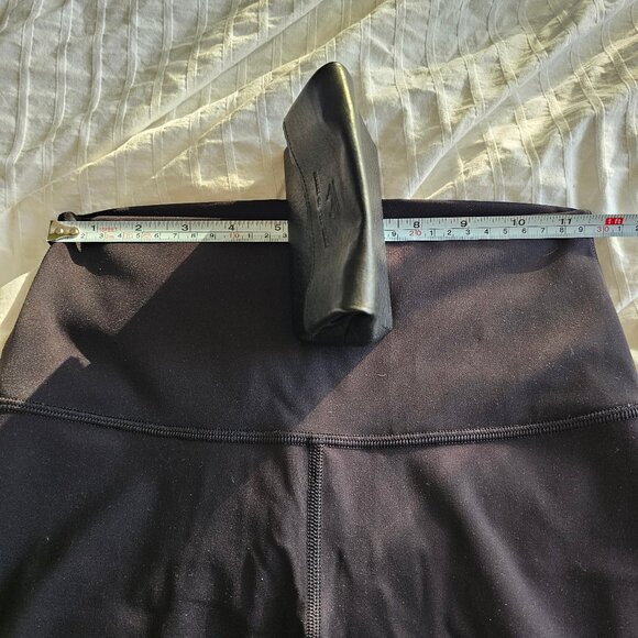 Lululemon Wunder Under High-Rise Luxtreme Cropped Leggings 23" - Black - Sz 6 - Picture 9 of 9